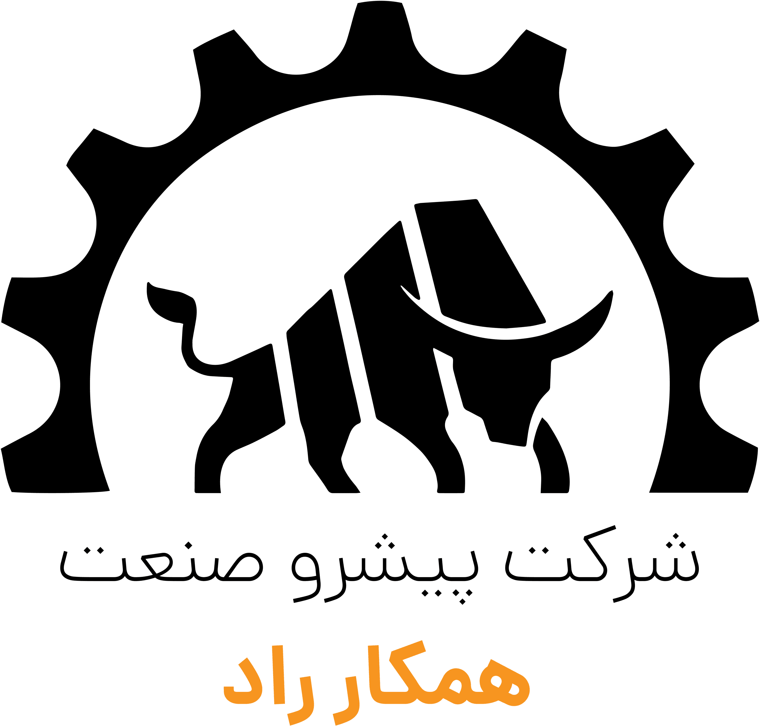 لوگو پیشرو صنعت همکار راد_